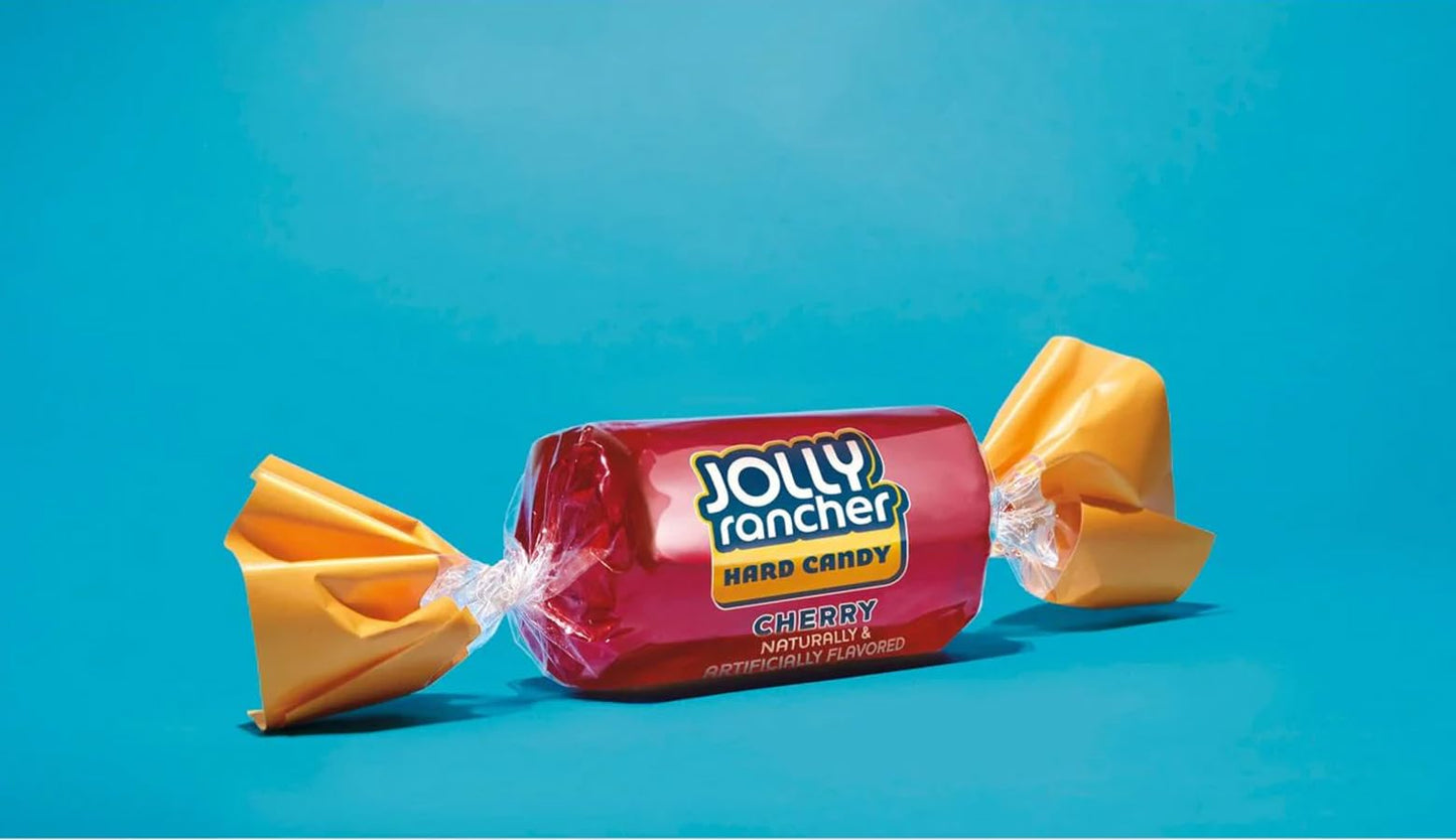 Jolly Ranchers Hard Candy Assorted - 2 LB Bulk Bag (Approximately 150 Pieces) - Fruit-Flavored Party Treats